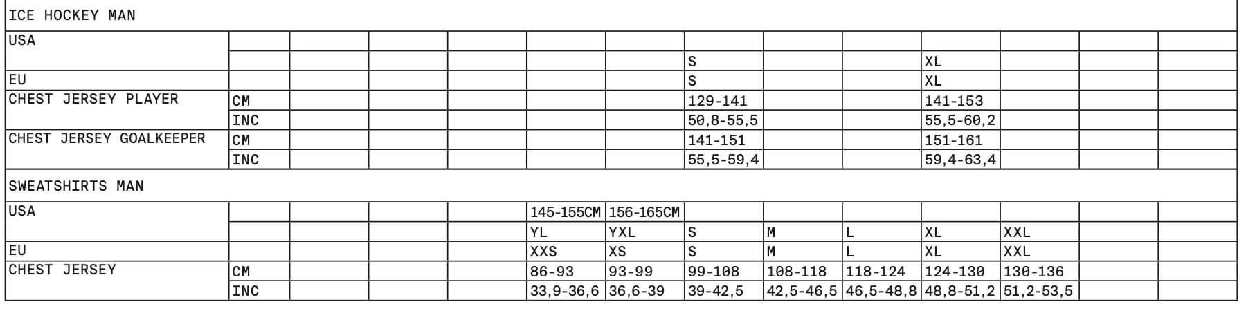 size chart 9